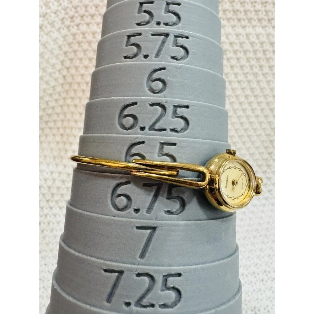 Vintage Armitron Gold Tone Bangle Bracelet Watch 24/6382 Ladies Quartz